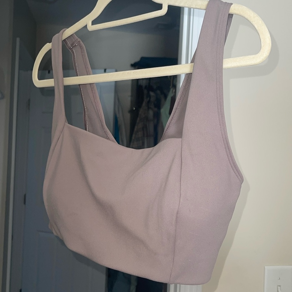 Victoria secret pink Ultimate Squareneck Sports Bra Iced Coffee workout woman